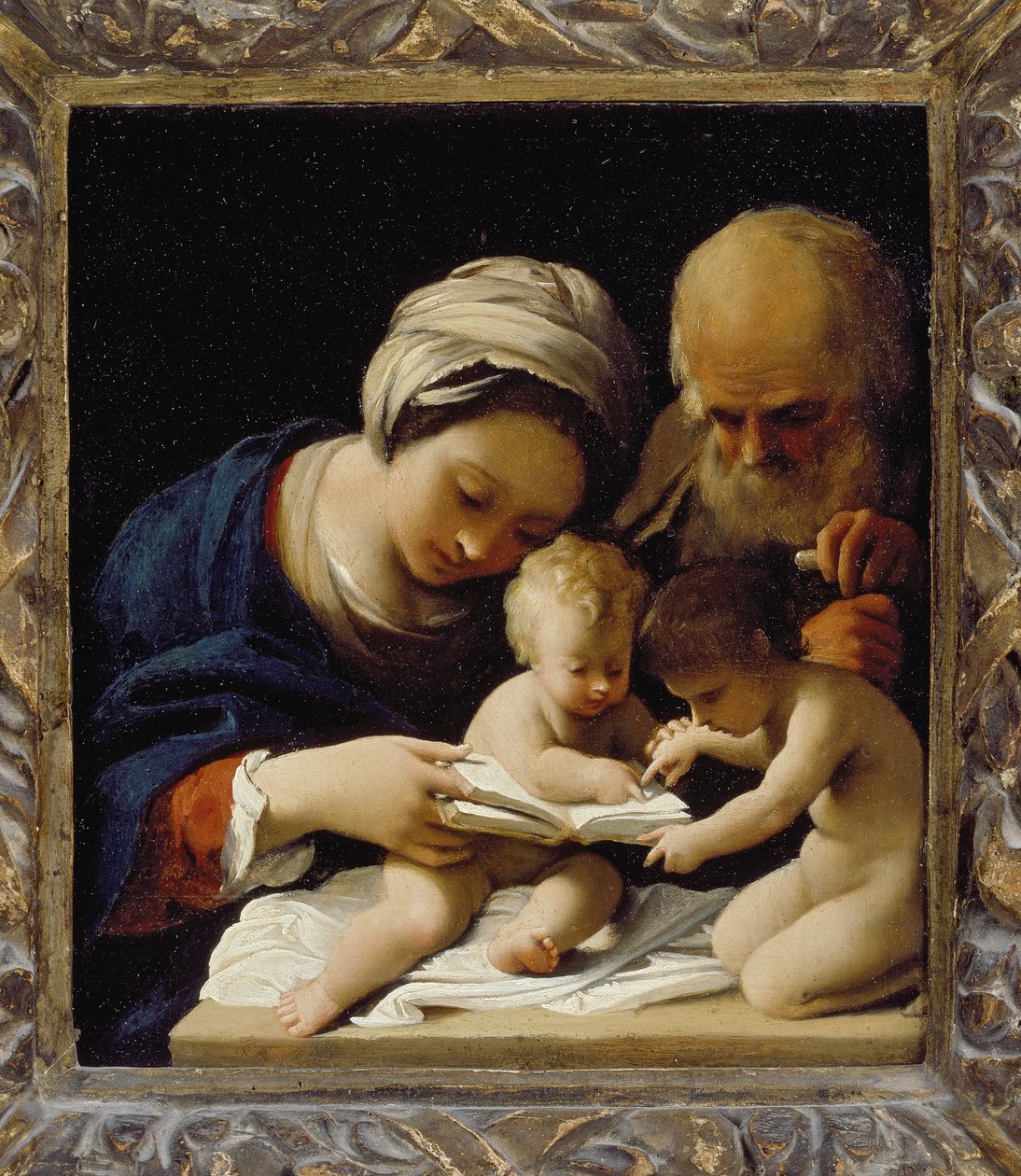 Die Heilige Familie mit dem jungen Johannes dem Täufer von Bartolomeo Schedoni