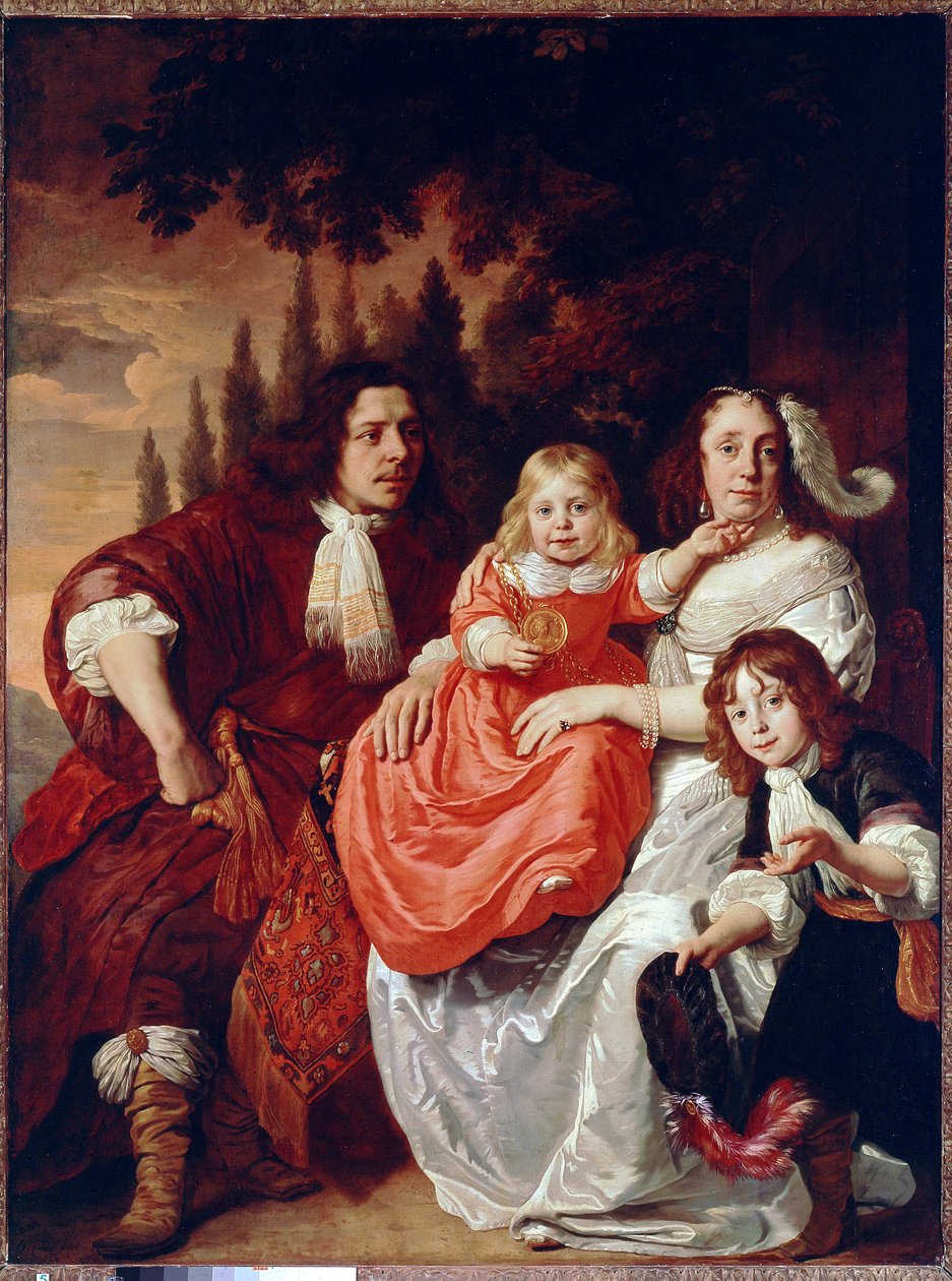Porträt der Familie Reepmaker von Bartolomeus van der Helst
