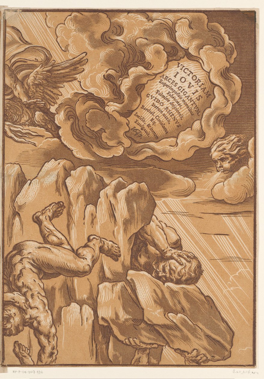 Fall der Giganten (erster Teil) von Bartolommeo Coriolano