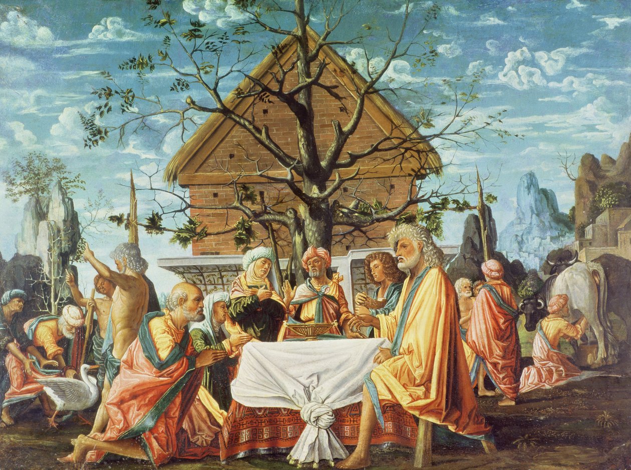 Philemon und Baucis, ca. 1500 von Bartolommeo Suardi Bramantino