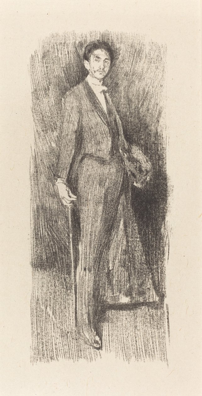Graf Robert de Montesquiou von Beatrice Godwin Whistler after James McNeill Whislter