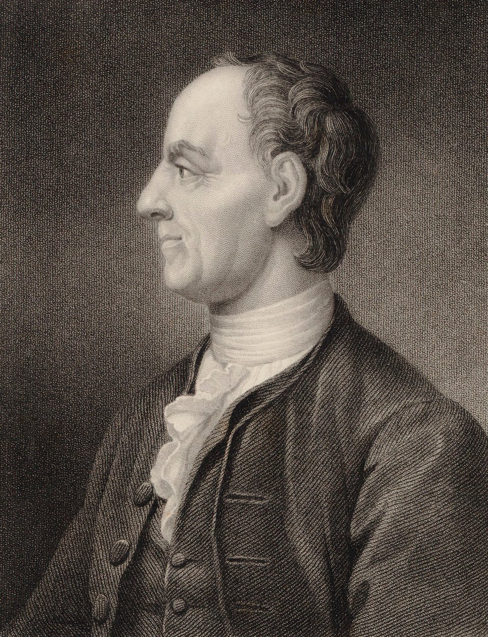 Porträt des Mathematikers Leonhard Euler 1707-1783, 1850 von Benjamin Holl