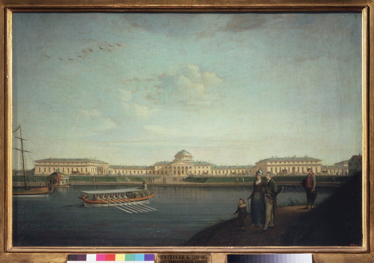 Der Taurische Palast von der Newa aus gesehen (Sankt Petersburg) von Benjamin Patersson