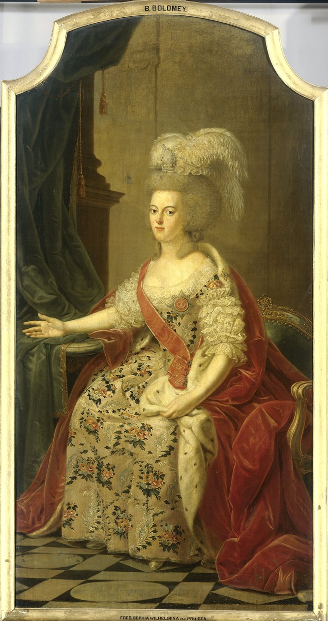 Frederika Sophia Wilhelmina von Preußen von Benjamin Samuel Bolomey