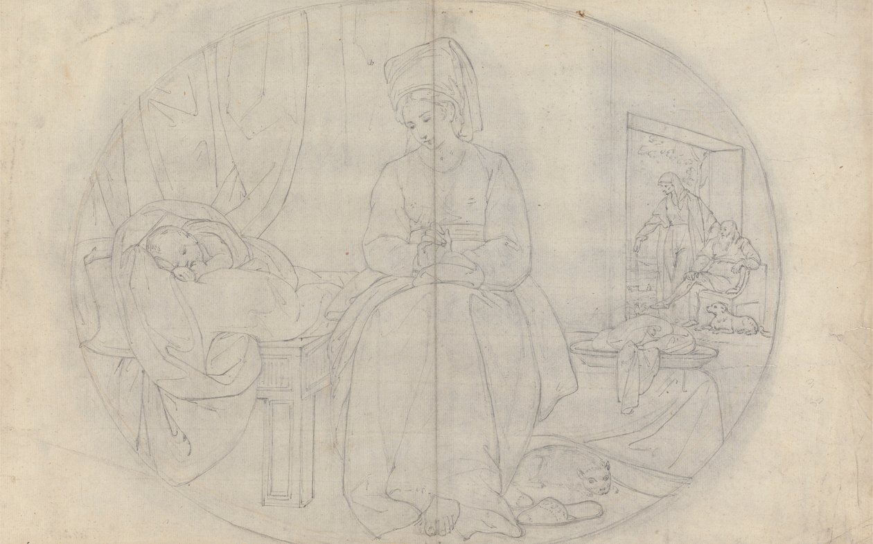 Künstlers Frau und Kind von Benjamin West