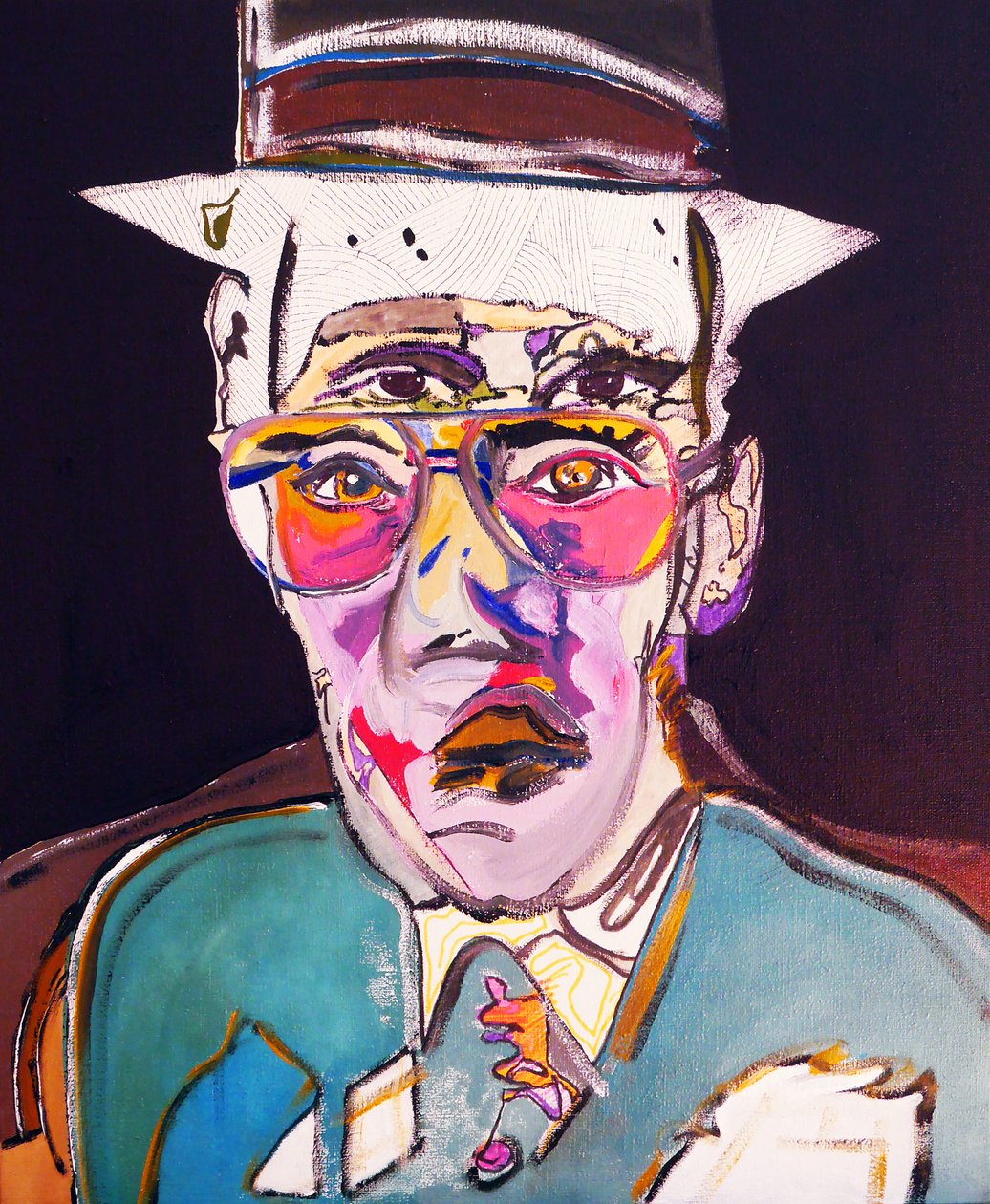 50 bedeutende Schriftsteller der Geschichte: William S. Burroughs, 2015 von Benoit Erwann Boucherot