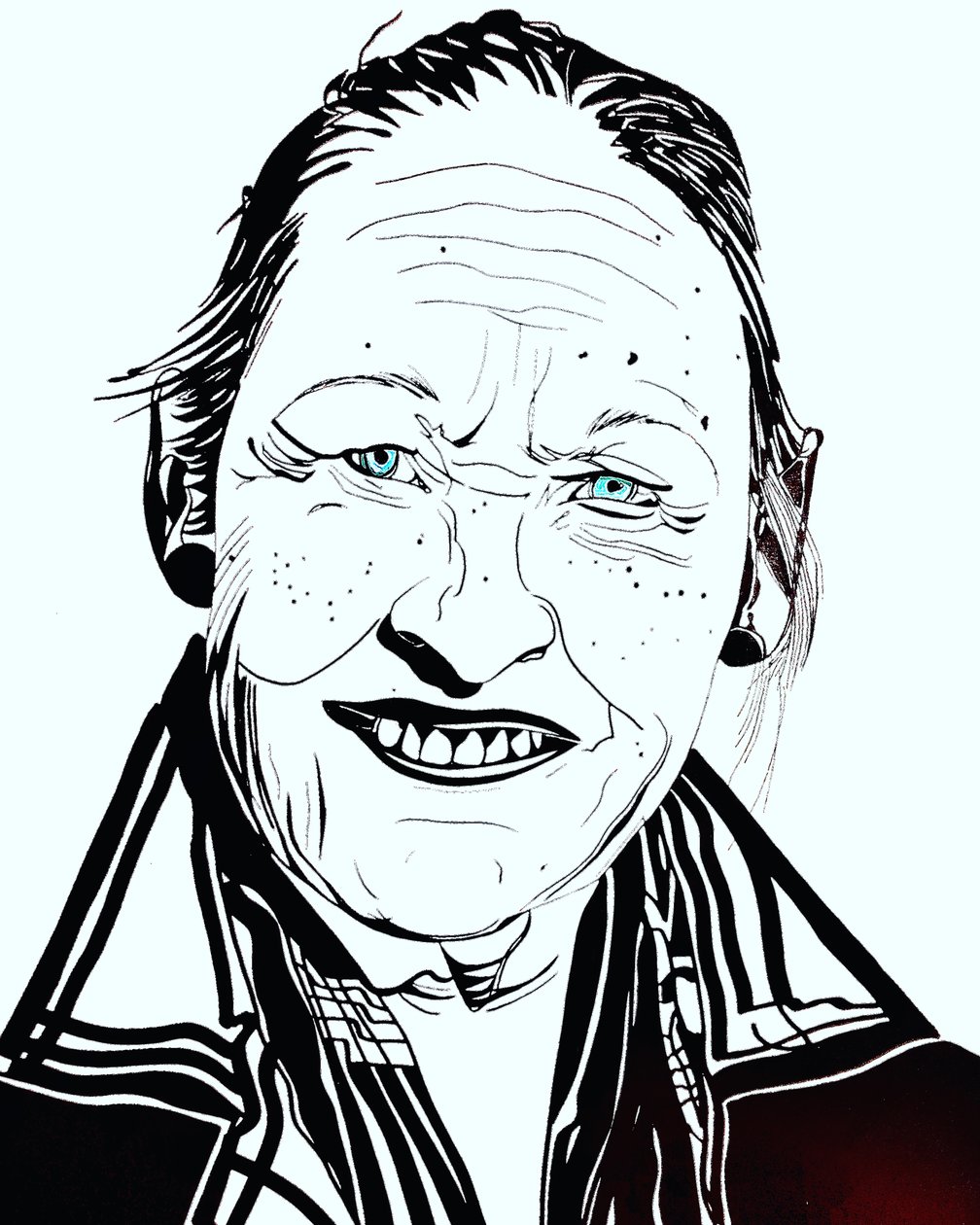 Surportrait: Joséphine Bacon 1, 2021 von Benoit Erwann Boucherot
