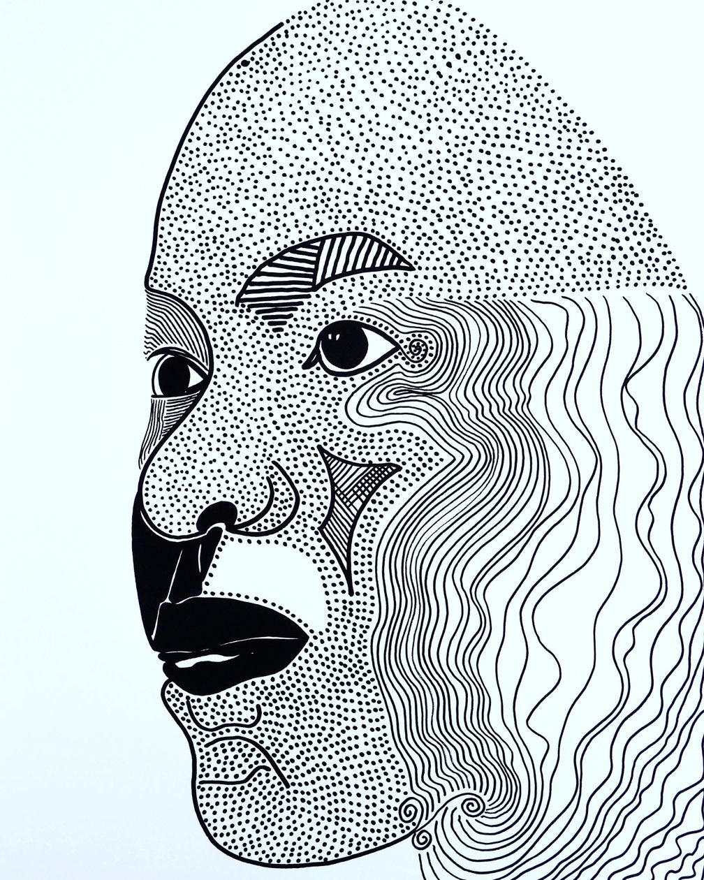 Surportrait: Lorrie Jean-Louis, 2021 von Benoit Erwann Boucherot