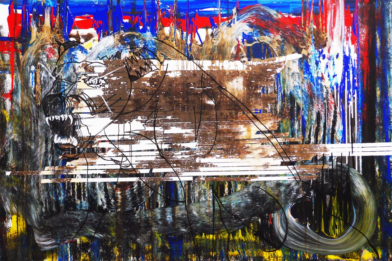 Surportrait: Ein Hund 2, 2015 von Benoit Erwann Boucherot
