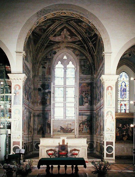 Episoden aus dem Leben des hl. Augustinus, 1463-65 von Benozzo di Lese di Sandro Gozzoli