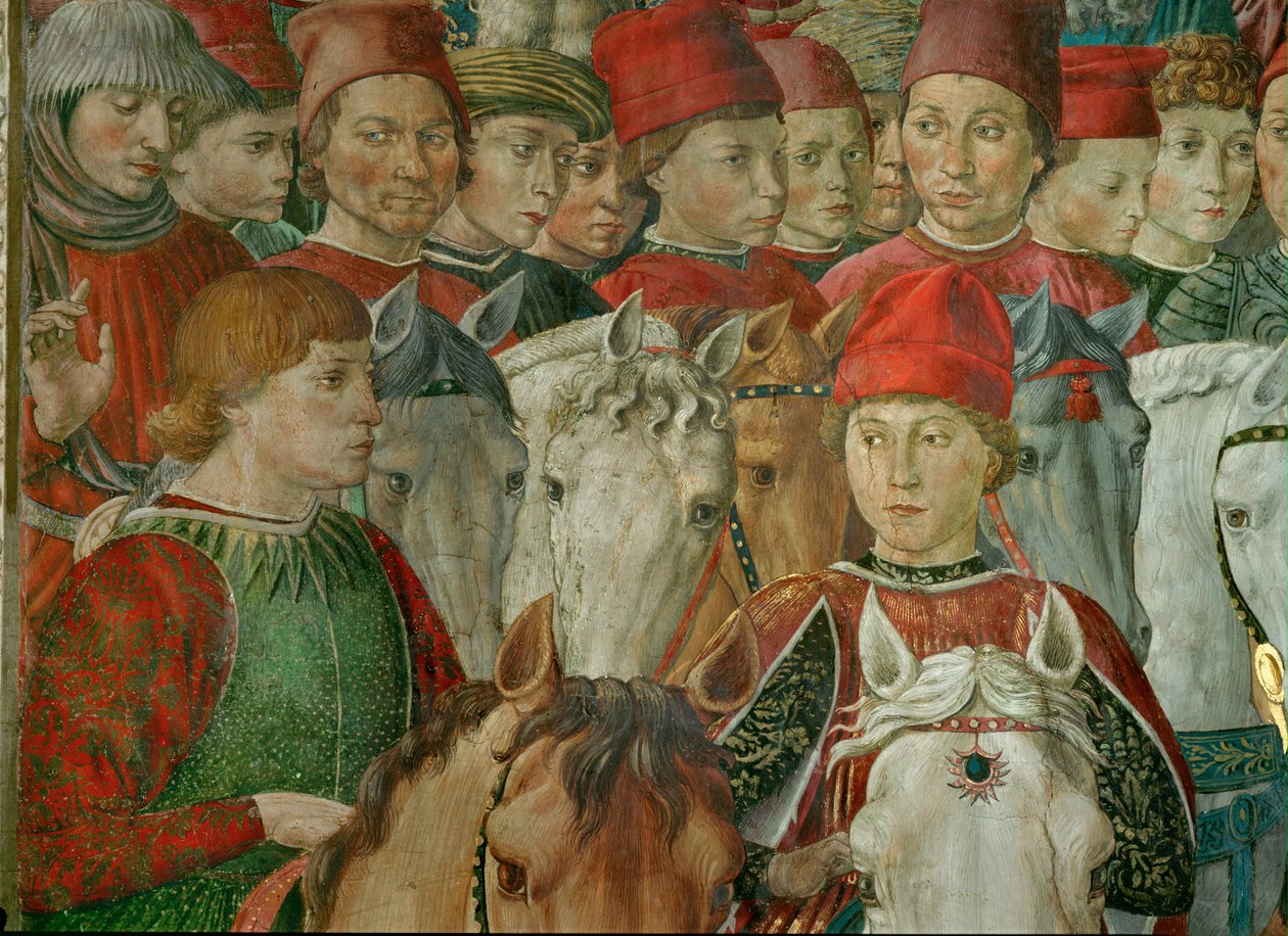 Die Anbetung der Könige von Benozzo di Lese di Sandro Gozzoli