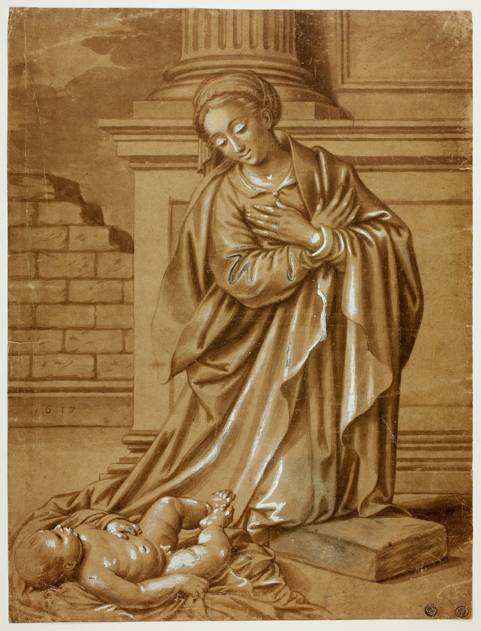 Madonna und Kind von Benvenuto Tisi da Garofalo
