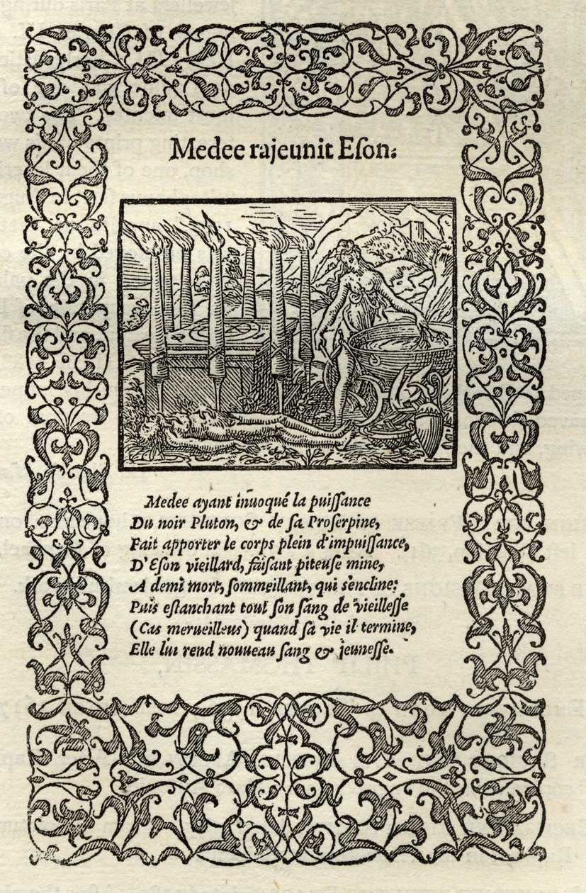Medea verjüngt Eson, aus 