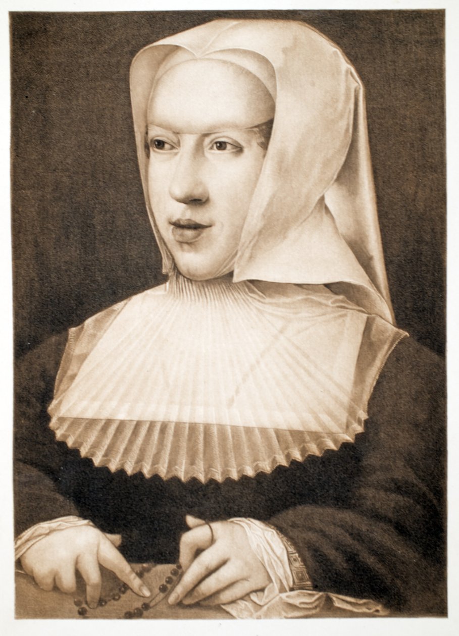 Margarete von Savoyen-Österreich, Regentin der Niederlande, veröffentlicht 1902 von Bernard van Orley