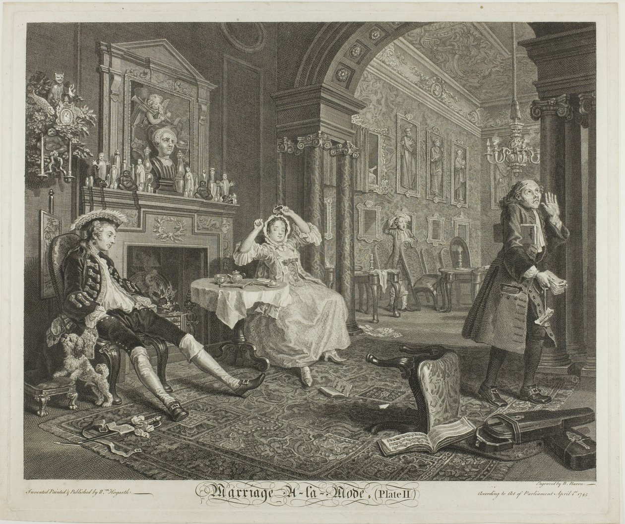 Tafel Zwei, aus Marriage à la Mode von Bernard Baron