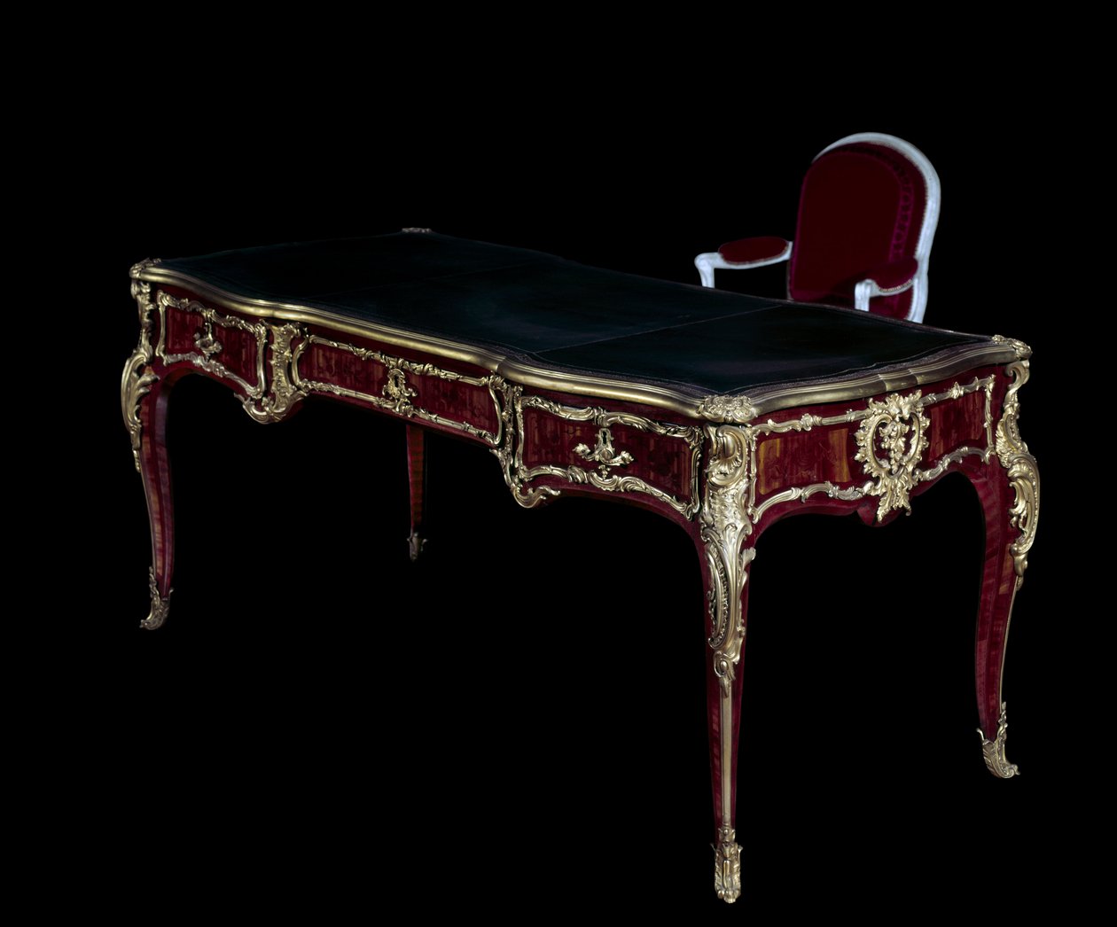 Möbel Louis XV: Schreibtisch des Dauphins von Bernard II van Riesen Burgh
