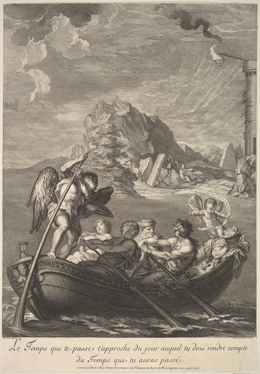 Allegorie der Zeit, 1690-1733 von Bernard Picart