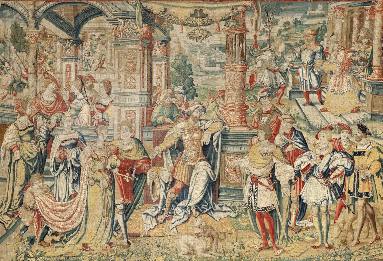 Serie zur Geschichte Davids, ca. 1525 von Bernard van Orley