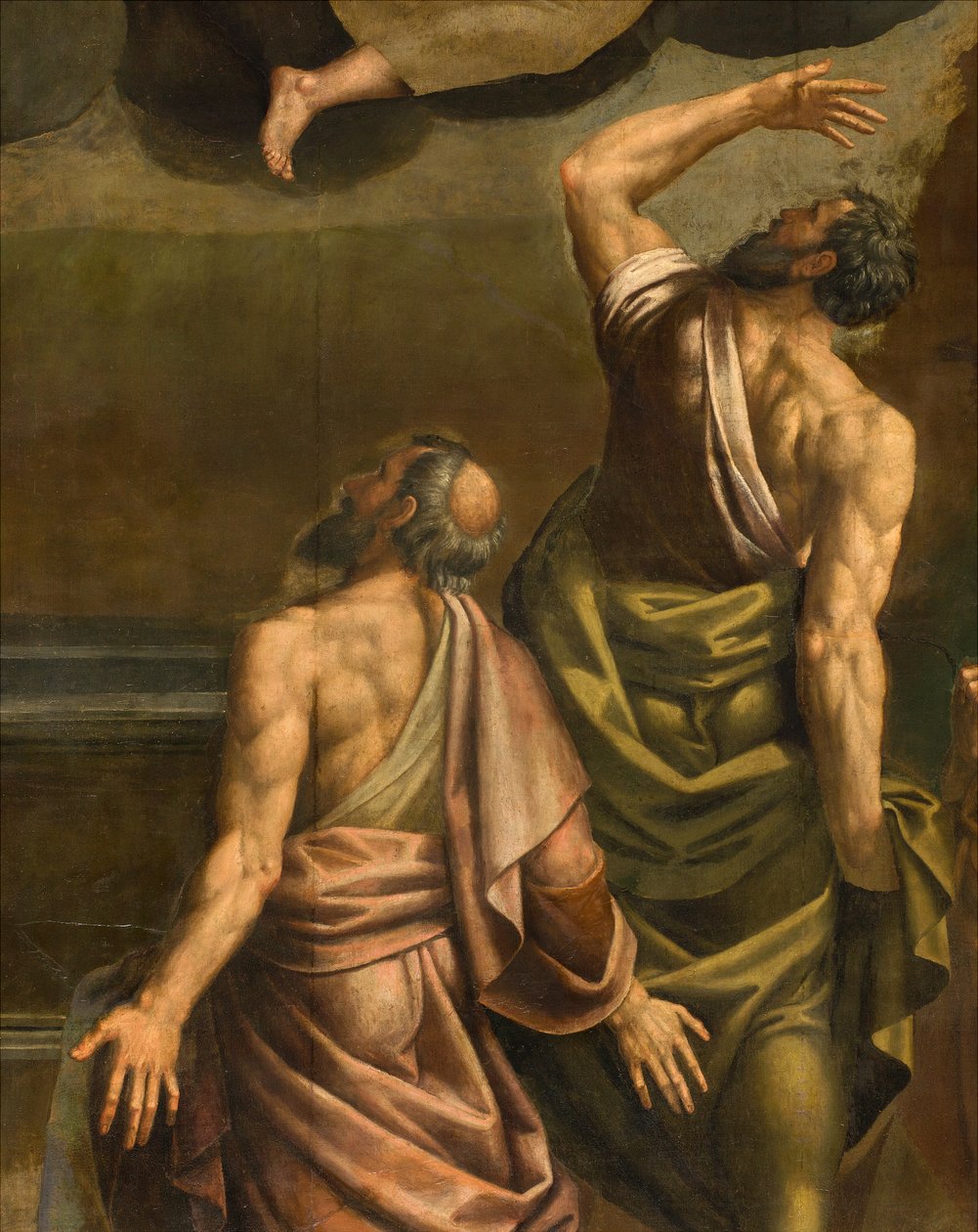 Apsis, Altarbild von Bernardino Gatti genannt Il Sojaro, vollendet von Giovanni Battista Trotti genannt IL Malosso, Himmelfahrt der Jungfrau von Bernardino Gatti