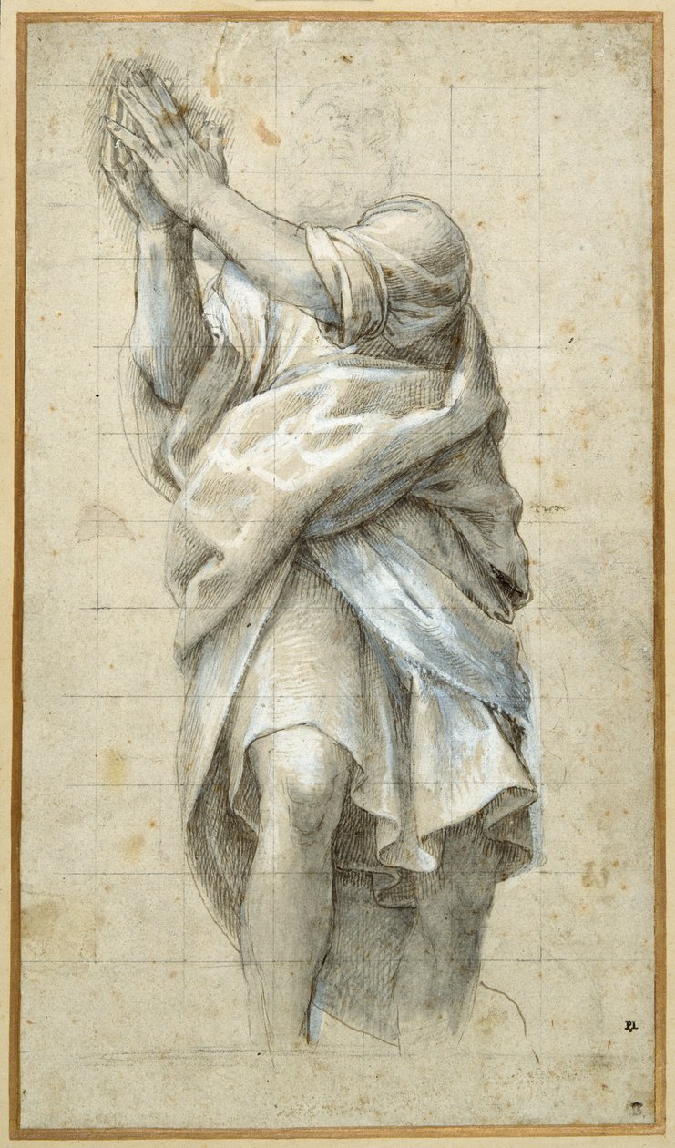 Studie für einen Apostel von Bernardino Gatti