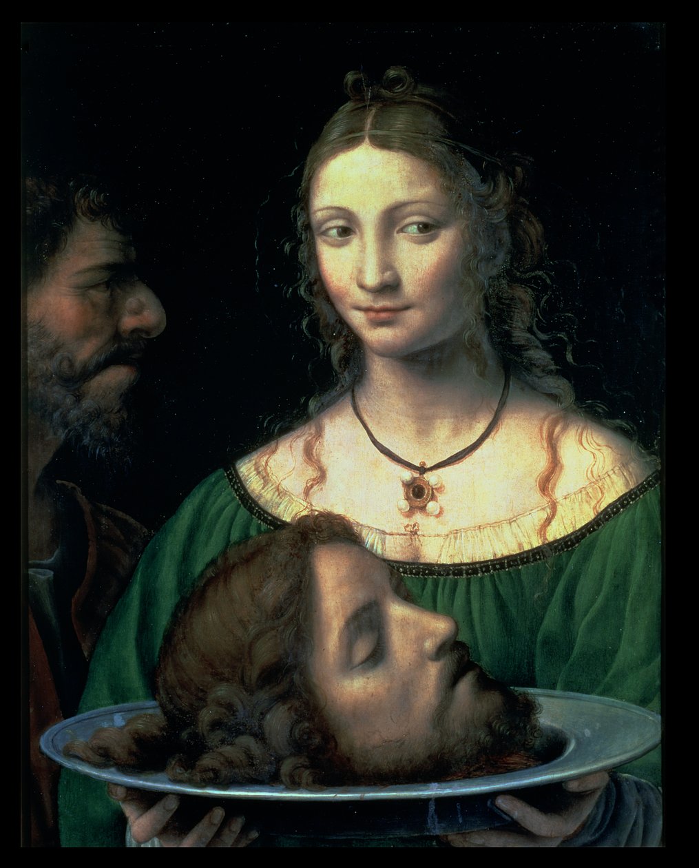 Salome mit dem Kopf von Johannes dem Täufer, ca. 1525-30 von Bernardino Luini
