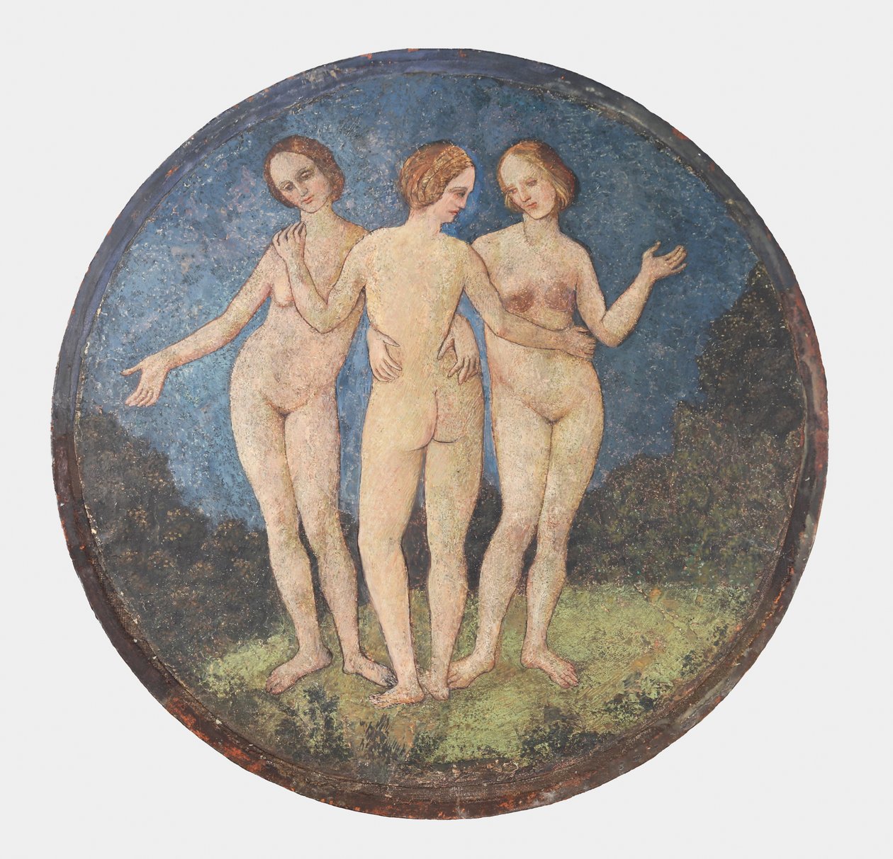 Die drei Grazien, ca. 1509 von Bernardino Pinturicchio