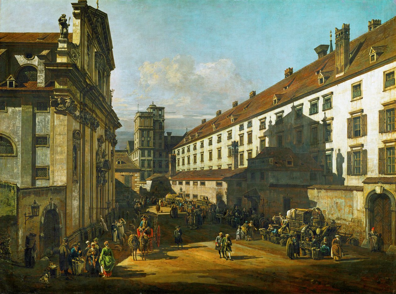 Dominikanerkirche in Wien, Österreich von Bernardo Bellotto