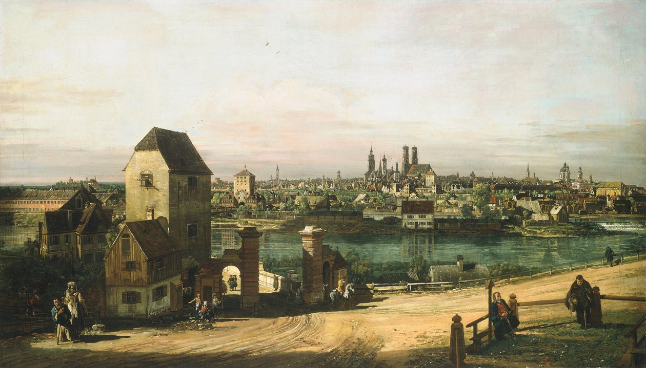 Blick auf München von Bernardo Bellotto and Workshop