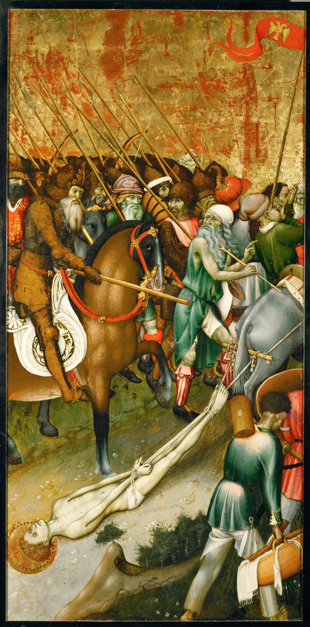 Vier Szenen aus dem Martyrium des Heiligen Georg von Bernardo Martorell