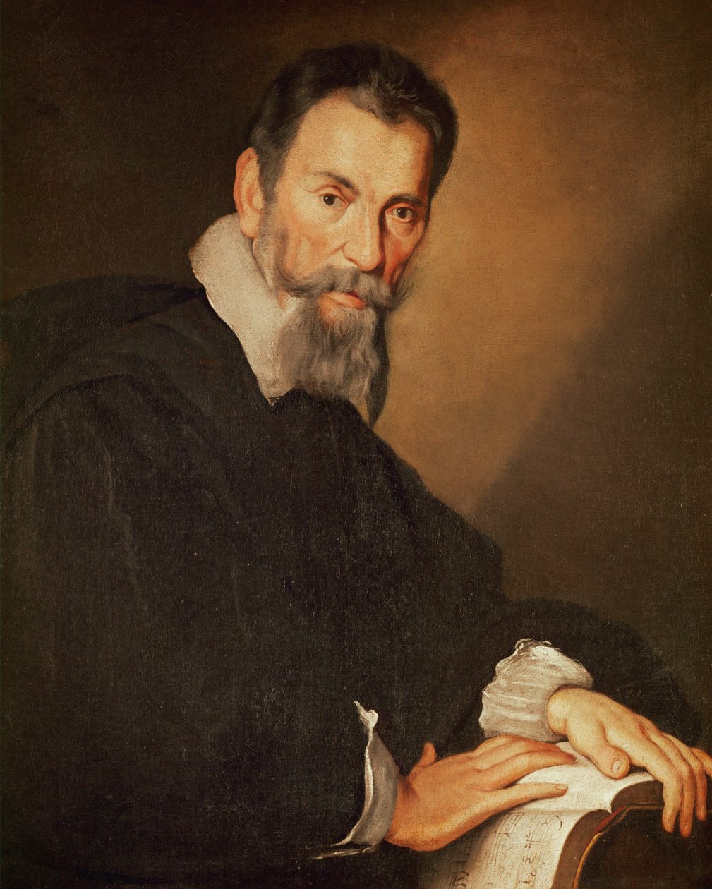 Claudio Monteverdi von Bernardo Strozzi