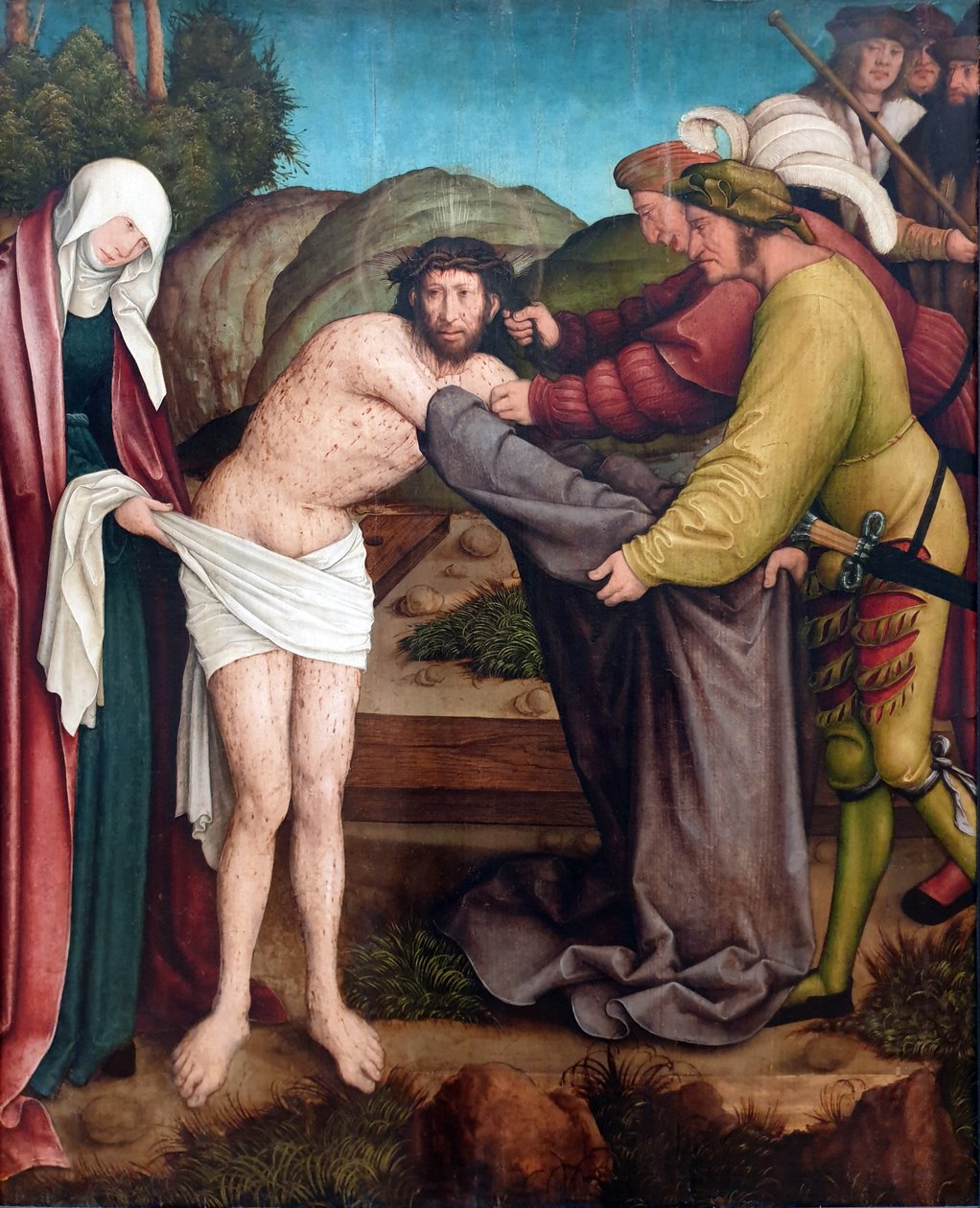 Die Entkleidung Christi von Bernhard Strigel