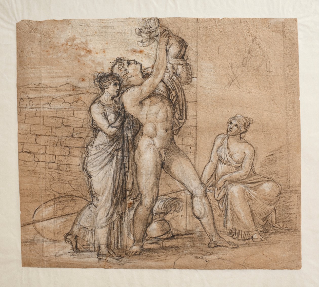 Hektors Abschied von Andromache und Astyanax von Bertel Thorvaldsen