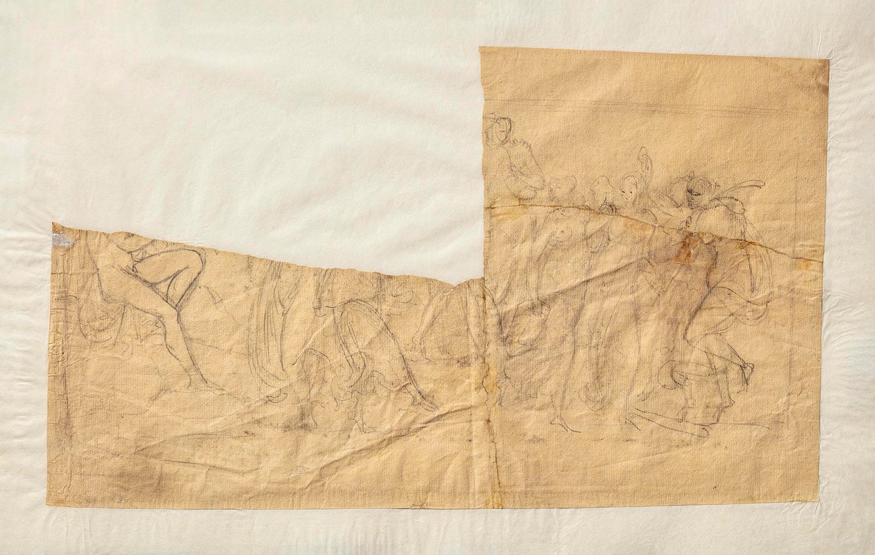 Die Musen tanzen um die Grazien von Bertel Thorvaldsen