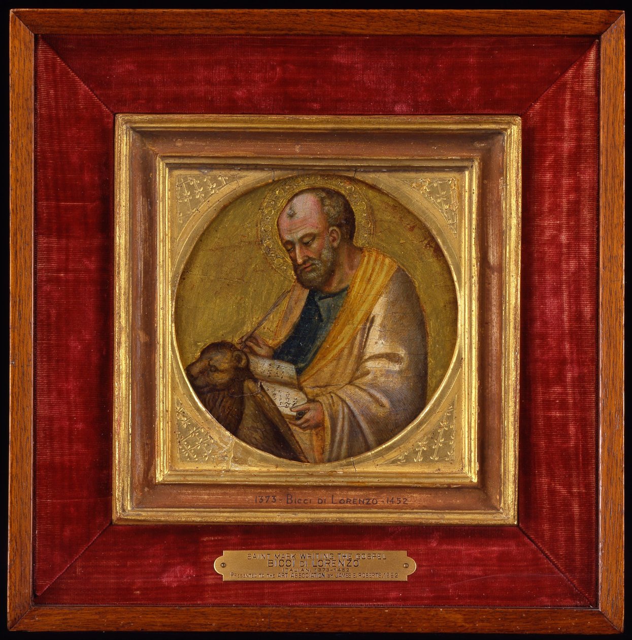 Der heilige Markus von Bicci di Lorenzo