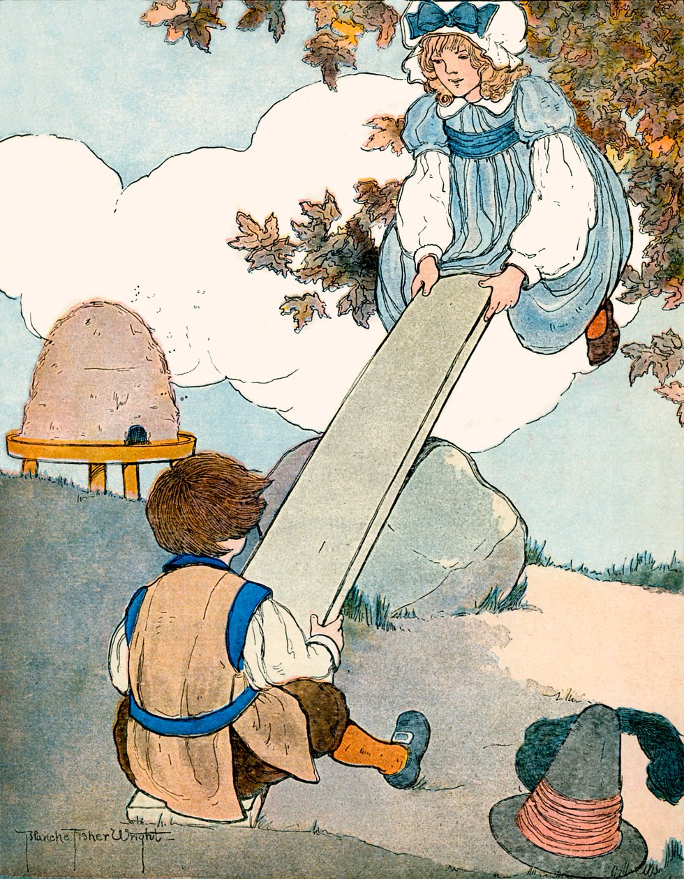 Wippe, von Blanche Fisher Wright von Blanche Fisher Wright