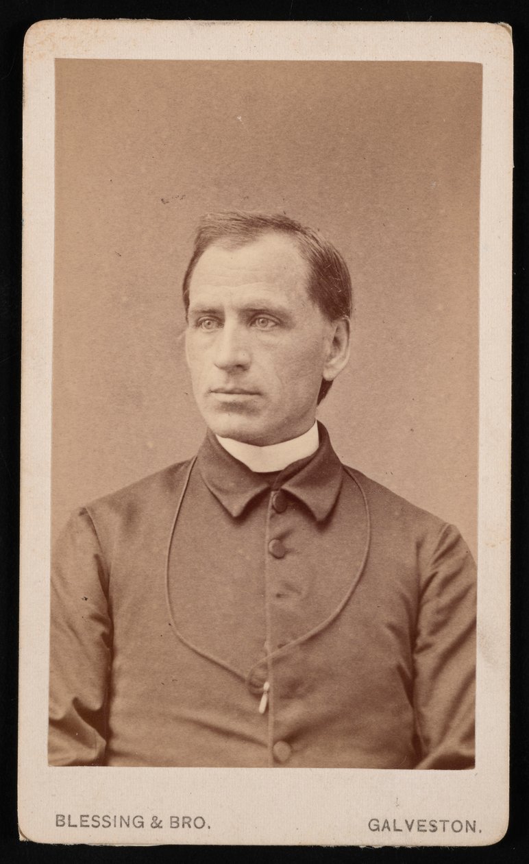 Porträt von Rev. Joseph Celestine Carrier 1833-1904, vor 1876 von Blessing and Bro