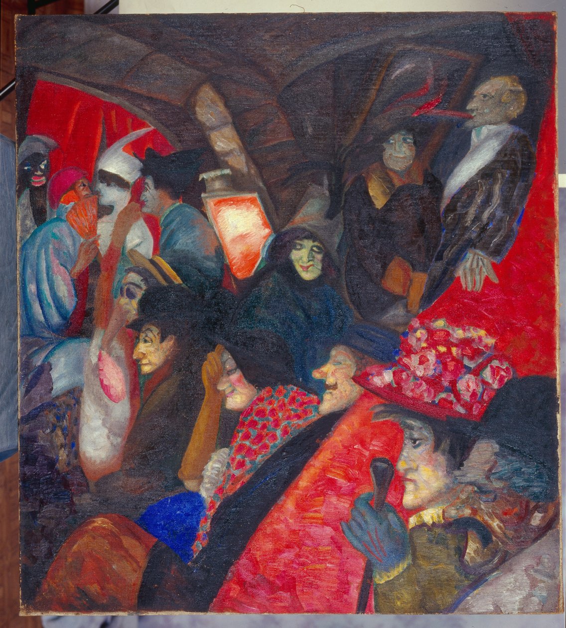 Cabaret Black Cat in Paris von Boris Dmitrievich Grigoriev