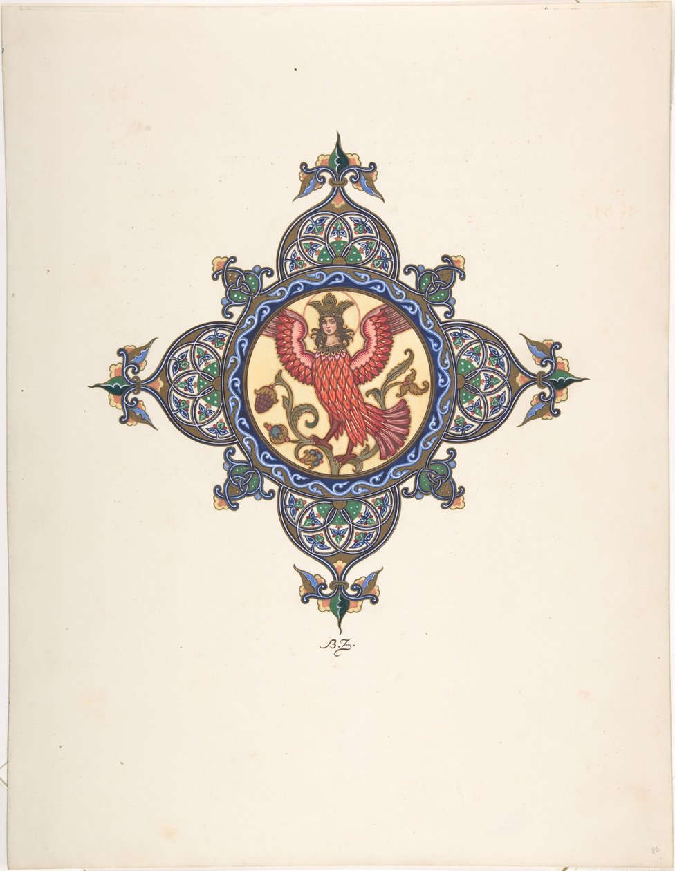 Feuervogel als Zarewna, ca. 1925 von Boris Vasilievich Zvorykin