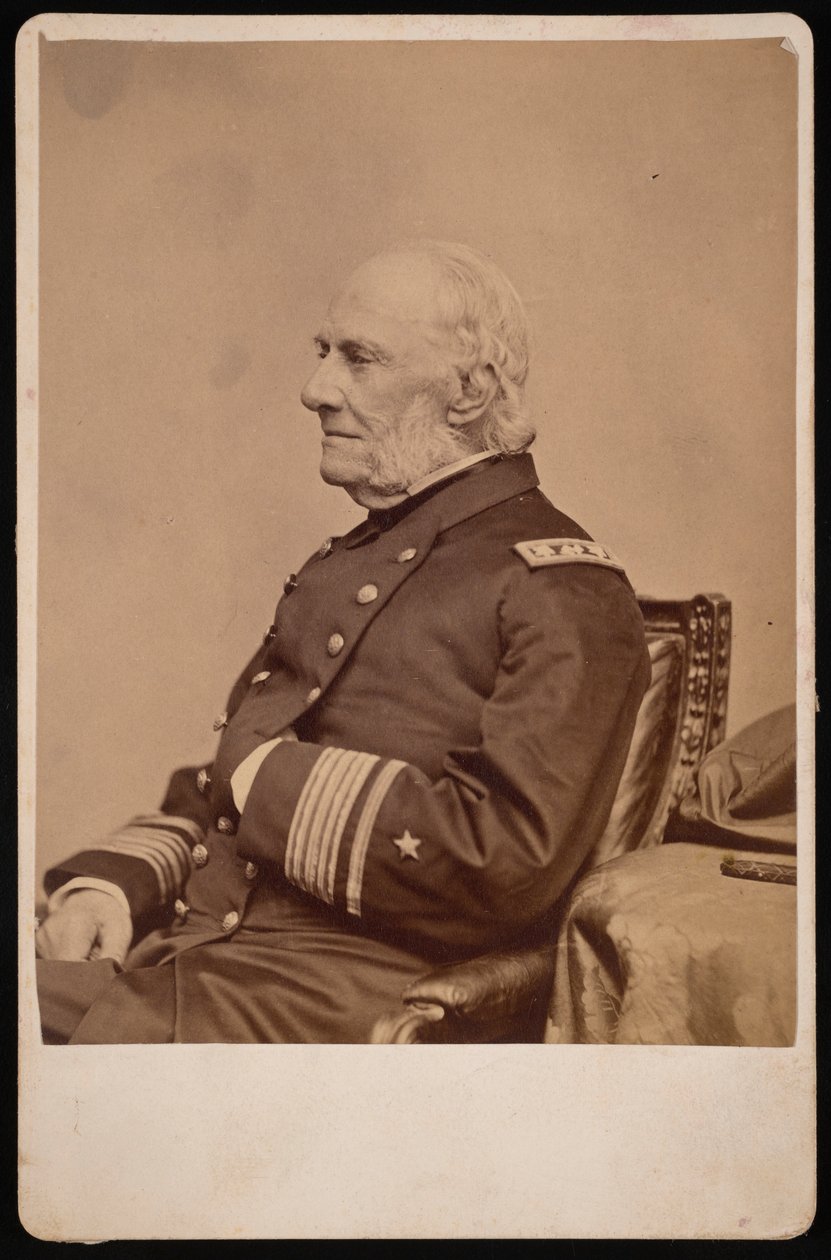 Porträt von Admiral William Branford Shubrick 1790-1874, vor 1874 von Brady