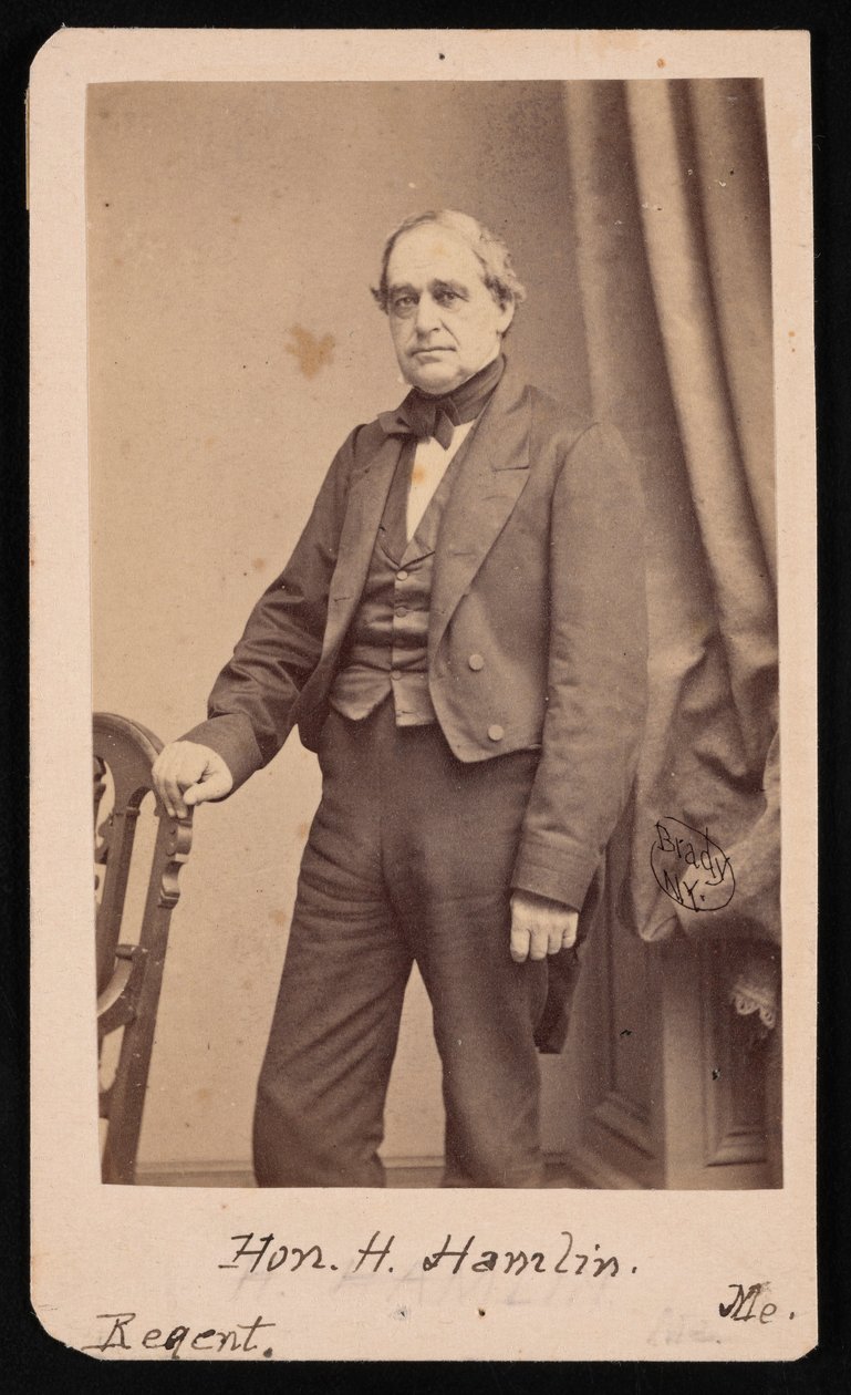 Porträt von Hannibal Hamlin 1809-1891, 1857 von Brady