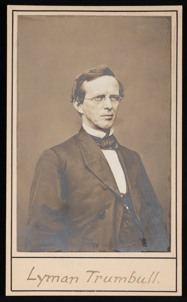 Porträt von Lyman Trumbull 1813-1896, zwischen 1864 und 1868 von Brady