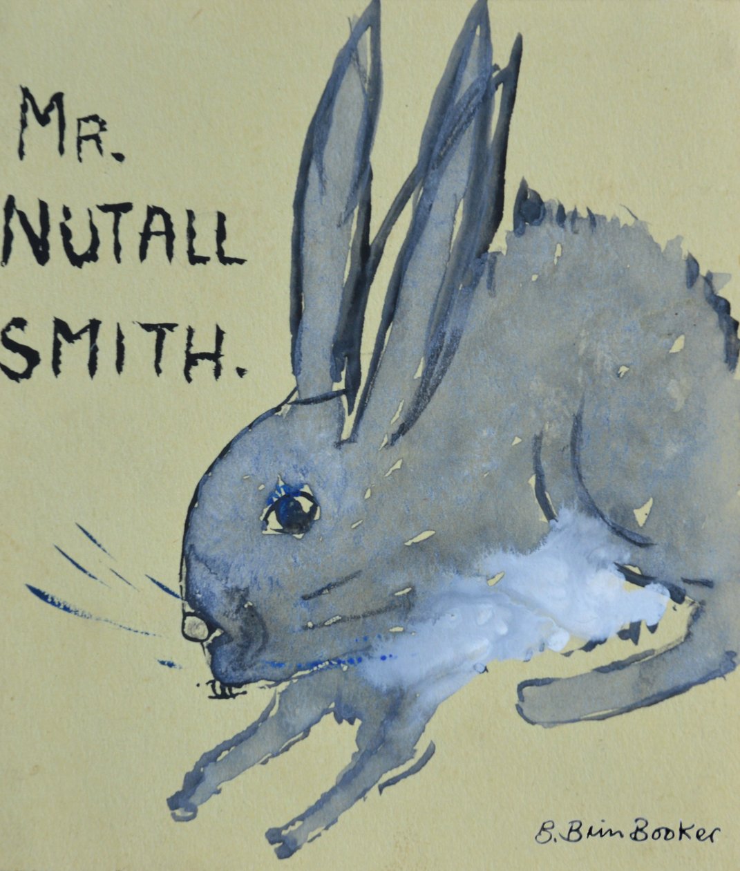 Ein Kaninchen namens Mr. Nutall Smith von Brenda Brin Booker
