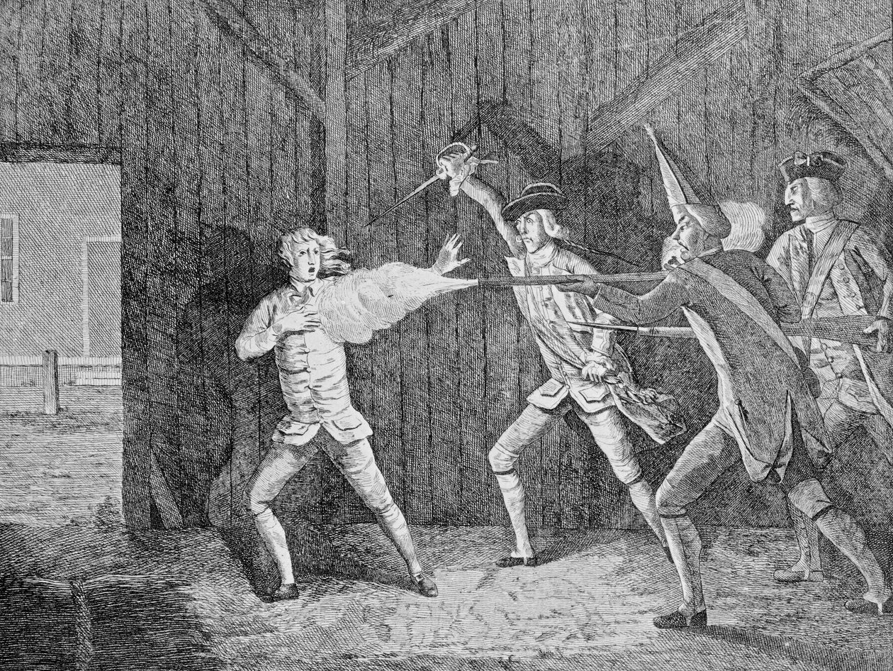 Der schottische Sieg, 1768 von British School