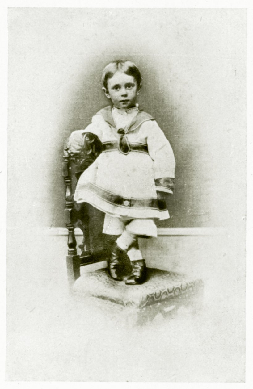 Aubrey Beardsley, 2 Jahre und 3 Monate alt von British Photographer