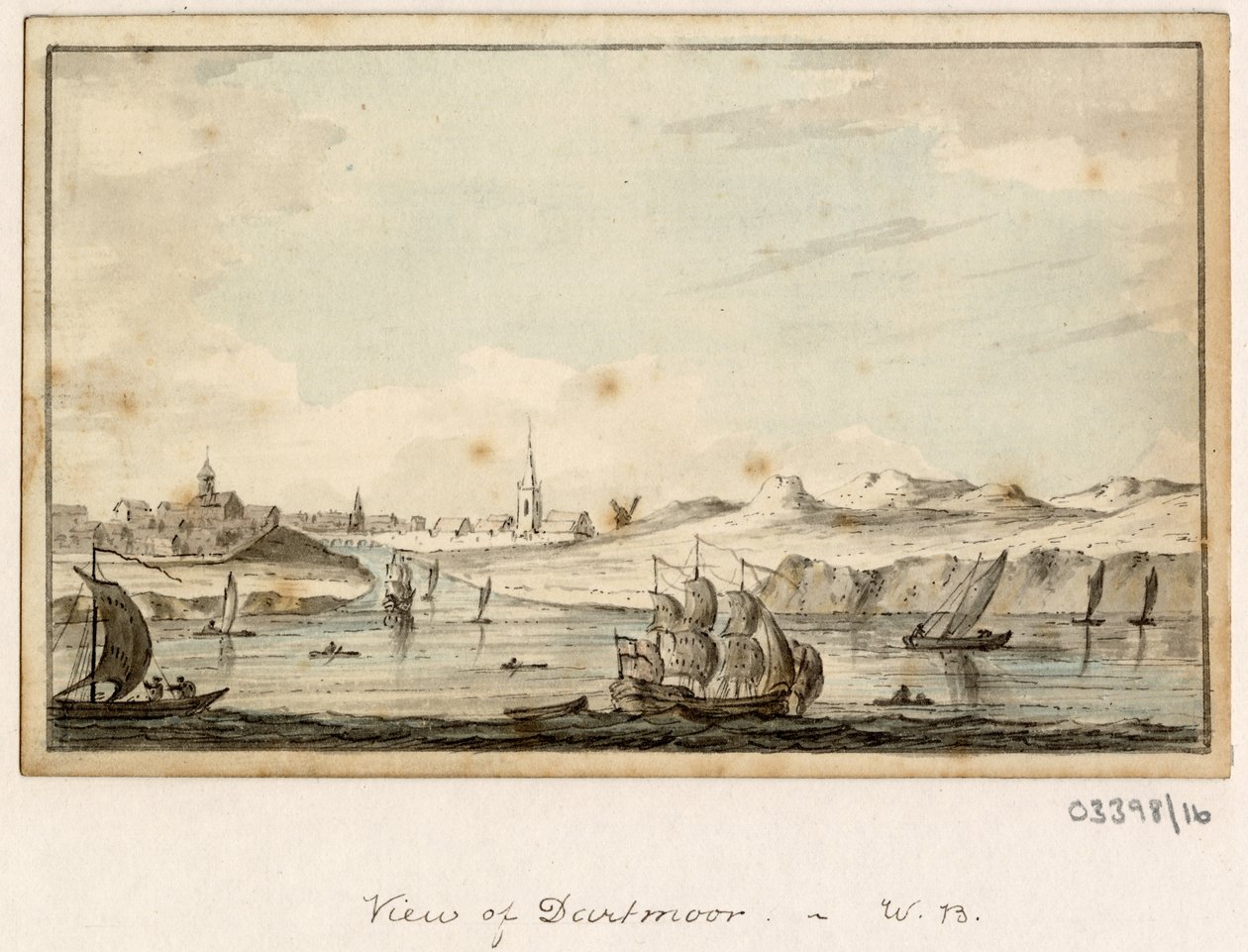 Eine Reihe von Skizzen, Ansichten in Großbritannien, dem Kontinent und Amerika 1772-1778 von British School