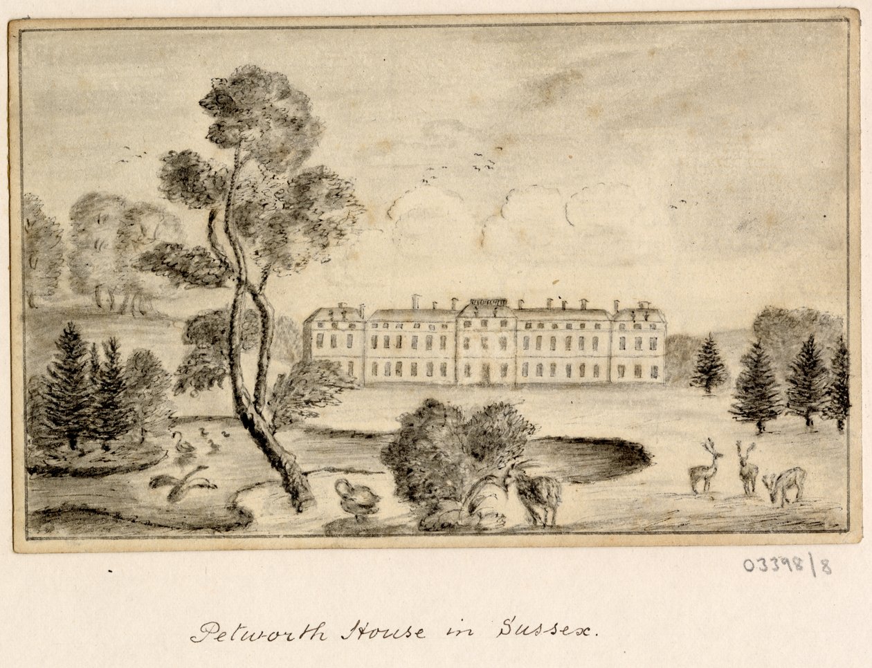 Eine Serie von Skizzen, Ansichten in Großbritannien, dem Kontinent und Amerika 1772-1778 von British School