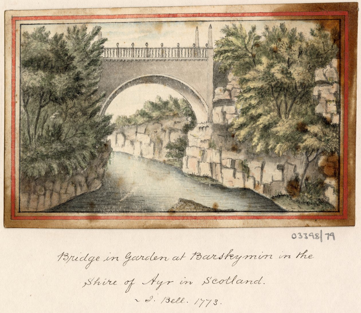 Eine Serie von Skizzen, Ansichten in Großbritannien, dem Kontinent und Amerika 1772-1778 von British School
