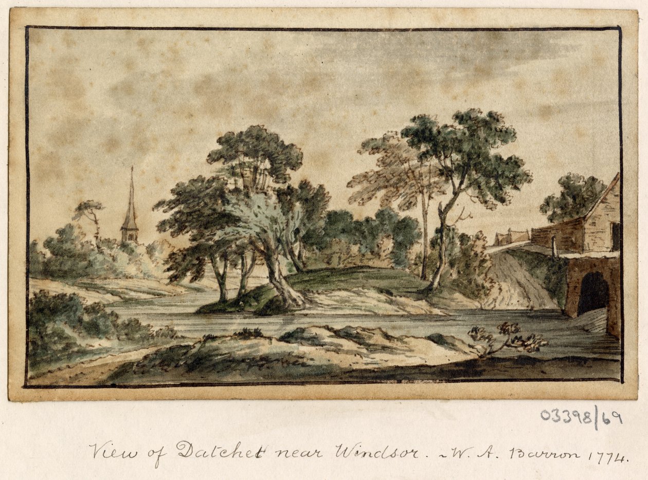 Eine Serie von Skizzen, Ansichten in Großbritannien, dem Kontinent und Amerika 1772-1778 von British School