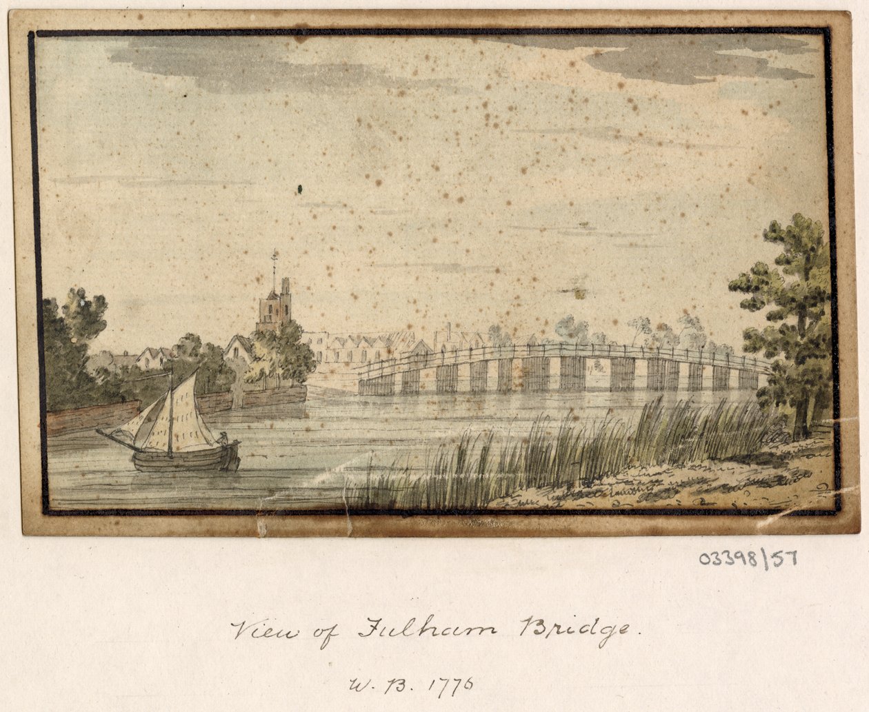 Eine Serie von Skizzen, Ansichten in Großbritannien, dem Kontinent und Amerika 1772-1778 von British School