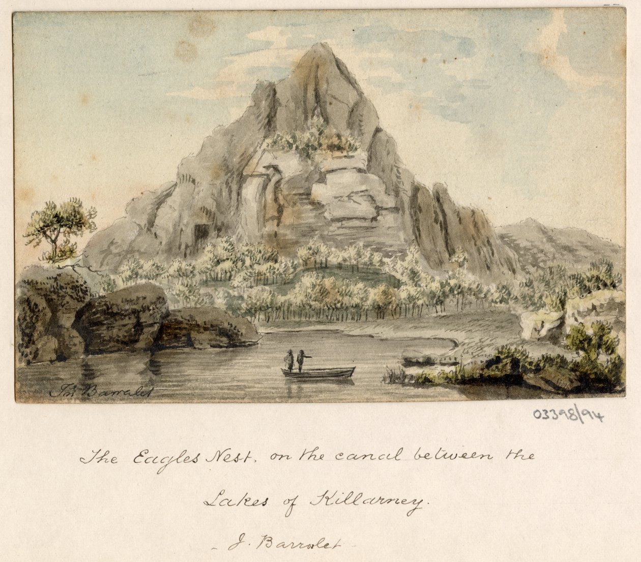 Eine Serie von Skizzen, Ansichten in Großbritannien, dem Kontinent und Amerika 1772-1778 (Aquarell) von British School